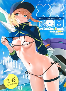 英语漫画 xx rom, mysterious heroine x , anal , full color  bikini