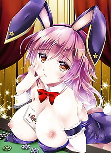 漫画 oppaidou 最终, big breasts , full color  bunny-girl