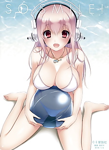 chinese manga SO SMILE!, super sonico , big breasts , full color  big-breasts