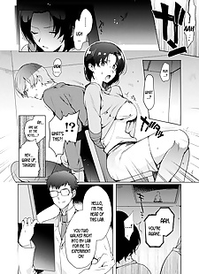İngilizce manga Himitsu hayır ts Chika kenkyuujo secret.., big breasts , big penis 