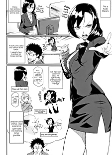 anglais manga tadashii konkatsu pas de susumekata how.., big breasts , glasses 
