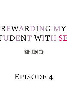 İngilizce manga Shino ödüllendirme Benim Öğrenci ile sex.., big breasts , glasses 