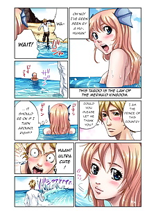 english manga Pirontan Otona no Douwa ~ Ningyo Hime.., big breasts , full color  netorare