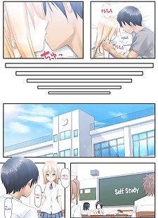 英语漫画 tsunbeji 技 benkyou oshiero yo!.., big breasts , big penis  nakadashi