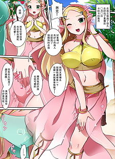 chinese manga Josou Yuusha wa Ecchi na Onegai.., link , princess zelda , full color  anal