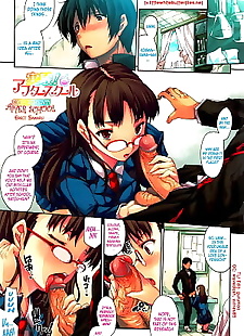 english manga Jikken! After School =TV=, full color , ahegao 