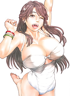 english manga Pink Vacation, big breasts , full color  group