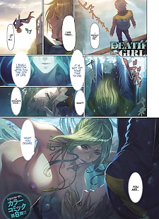 english manga Ma-Gui -DEATH GIRL- Cadola Hen, big breasts , full color  underwater