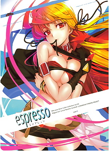 Manga espresso renk koleksiyon vol.9, fate testarossa , full color 