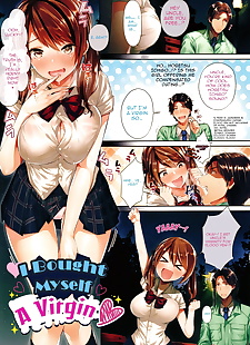 english manga Doutei Kacchai Machita - I Bought.., big breasts , full color  sole-female