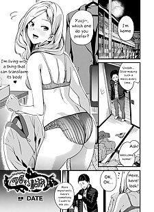 english manga Doukyo Suru Neneki - Living With Slime.., nakadashi , blowjob  schoolgirl-uniform
