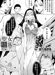 chinese manga Seijo Daraku Kouhen, anal , ahegao  cervix-penetration