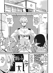 english manga NyotaBasu - Sex-Change Basketball, anal , big breasts  double-penetration