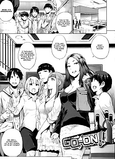 english manga Go-On!, big breasts , nakadashi 