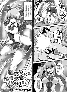 chinese manga Mahou Shoujo wa Inma Kaizou no Yume o.., bondage  stockings