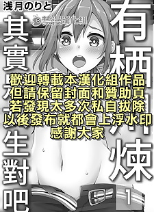chinese manga Arisugawa Ren tte Honto wa Onna nanda.., full color  crossdressing