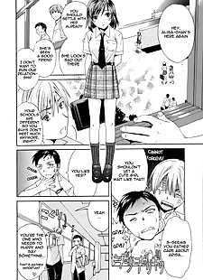İngilizce manga kanojo hayır honto bu kızlar Gerçek, big breasts , schoolgirl uniform 