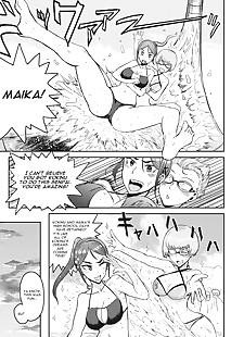 英语漫画 tokihanatsu ~i 我 一个 顶部 的 breeder!~ .., big breasts , glasses  slave