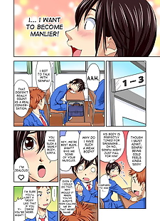 english manga Himuro Serika Nyotaika Suieibu.., full color  full-color
